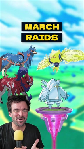 March Pokemon Go raids are looking pretty exciting! #pokemongo #pokemontiktok #pokemongotrainer