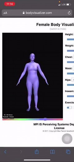 mezzowrld body visualizer meme 2