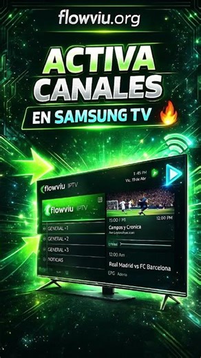 📺 Cómo Activar Canales en Samsung Smart TV | IPTV Premium
