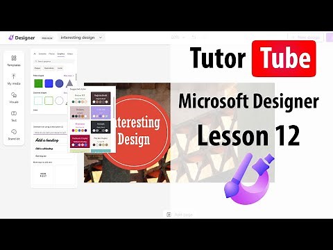 Microsoft Designer - Lesson 12 - Replacing all Texts