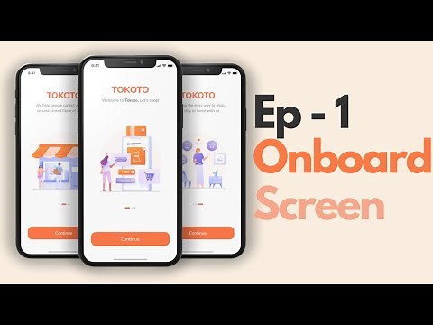 Onboarding Screen - Complete E-Commerce App Flutter UI - Ep 1 - Speed Code