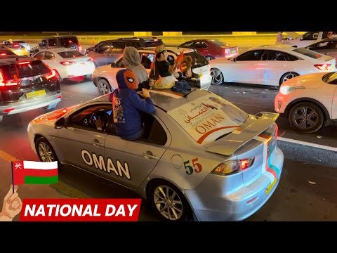 Epic Oman National Day Night Vlog 🇴🇲🔥 | Friends, Fun & Celebration