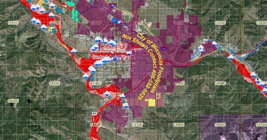Missoula County holds open house to inform residents about floodplain map changes