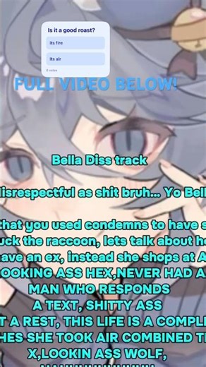 Roasting ‪@bellathewolf.‬ ‪@packgod.‬ #packgod #shorts #roast #viral #diss #music #song #intense #2026