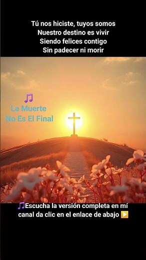La Muerte No Es El Final - Cantos Católicos #shortscatólicos #músicacatólica #LaMuerteNoEsElFinal