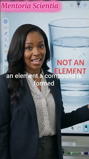 Water: Is water an element?