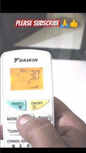 Daikin AC Hot Mode Activation Tutorial: Easy Step-by-Step Guide #daikinairconditioning #acremote