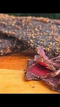 How to Make Perfect #Biltong at Home #homemade | South African Recipe