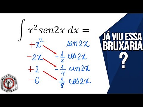 Integral Resolvida Método Tabular [Aula 34] Cálculo 1
