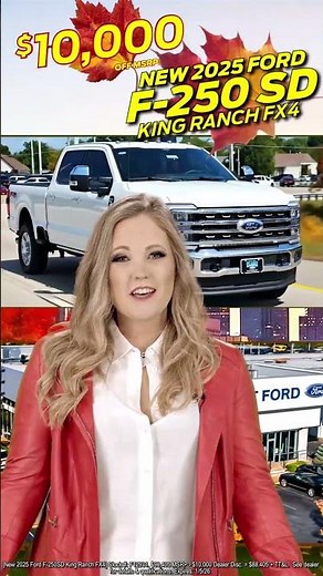 New 2025 Ford F-250SD King Ranch FX4 | $10,000 OFF | Ford Dealer in Dallas, TX