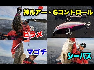 僕の神ルアー・Gコントロールでヒラメ、シーバス、マゴチ