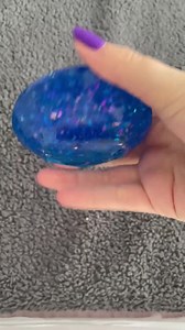 Gem Handmade Epoxy Resin Ornament, Blue Glitter Flakes - Etsy UK