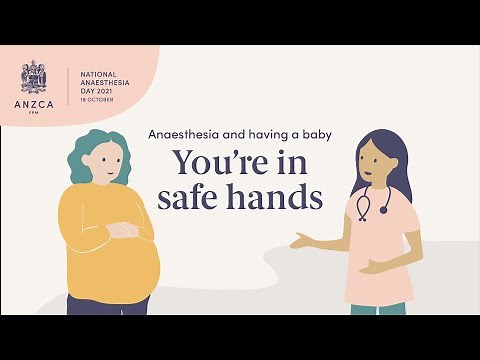 Anaesthesia and having a baby