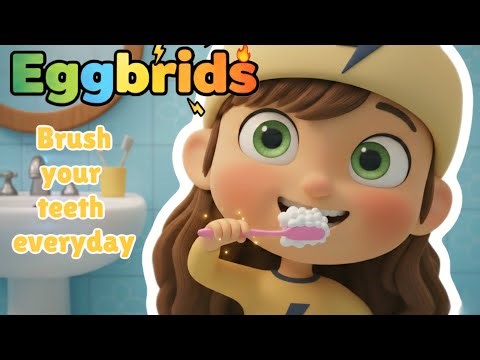 Fighting the Sugar Bugs! Brush your teeth everyday | #Eggbrids 