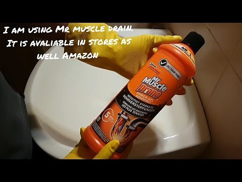 HOW TO REMOVE DRAIN CLOG EASILY? EASY AND QUICK WAY WITH MR. MUSCLE