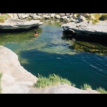 Aguas termales Meadow hot springs on Fillmore Utah