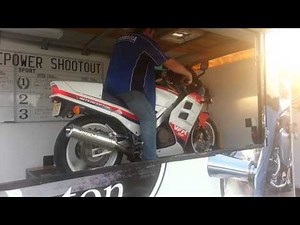 1986 Honda Interceptor VFR750 Dyno