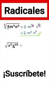 ✅👉Square Root of a Monomial