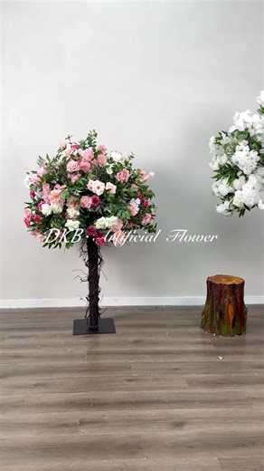 FB714-FB718🩷💚many customers have customized flower tree style table flower centerpieces🌷We can customize any style and size you are interested in~ 💍www.dkbflower.com💍 #dkblfower #flowercenterpieces #tablecenterpieces #eventplanners #eventdecor #flowertree | Artificial flowers（Fengqiu zhaogang silk flower factory）