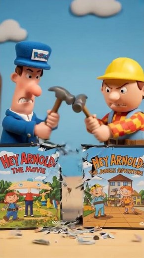 Postman pat and Bob the builder destroy hey Arnold film collection dvd