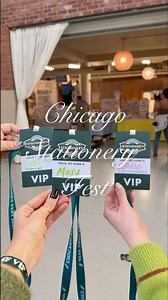 Chicago Stationery Fest was a blast 💚 #stationery #journaling #stationeryfest