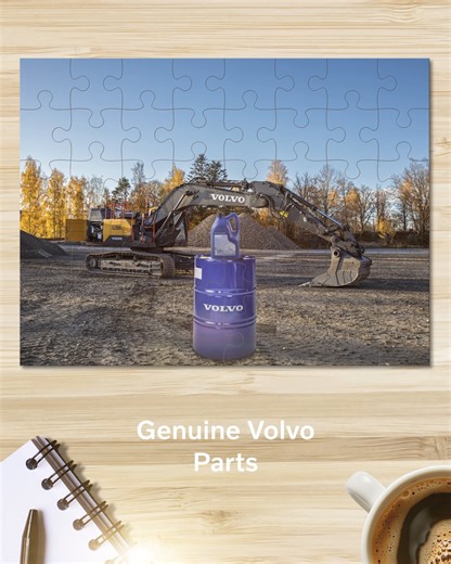 Every piece matters. Trust Genuine Volvo Parts to complete the picture - and keep your machines performing at their best. 100% Volvo. 100% Fit. Read more about Genuine Volvo Parts: https://bit.ly/46KNmw5 | Volvo Construction Equipment - Europe, Middle East and Africa