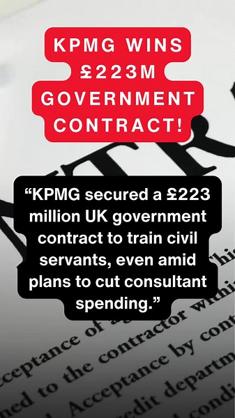 🧑🏻‍🎓KPMG lands massive training deal! Learn how to showcase your value 🏆#businessconsulting #fyp #businessadvice #viral #sme #governmentcontracting
