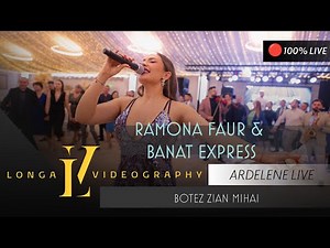 Ramona Faur & Banat Express - Colaj Ardelene LIVE ⚪️ Botez Zian Mihai