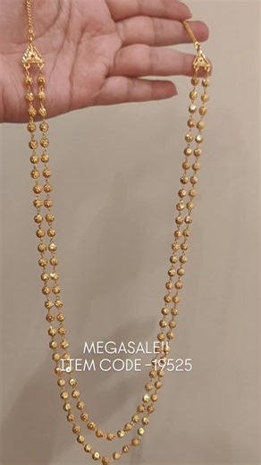 Emporia Jewels on Instagram: "MEGASALE ⭐😍🌟 Most Trending Gold-plated Ball Chain Layer Long Chain In Stock Now!! ITEM CODE -19525( search on website using item code book Now) offer Price Rs 980/- COD Available Shop online At our website www.emporiajewels.in ( Find Profile link in main profile bio) OR To place an order watsapp 9758239500 or DM ( we have only this number don't book any orders on other number, kindly Be aware we will Not be responsible)"