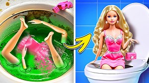 تبنينا دمية باربي! | 123 GO Arabic