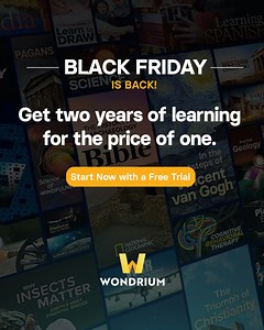 Our Black Friday deal was so popular we brought it back! For a limited time only, get two years of learning on Wondrium for the price of one. Enjoy hundreds of courses, documentaries, tutorials, travelogues, and other programs led by world-class professors and experts. Download programs for on-the-go learning—anytime, anywhere. With over 35,000 five-star reviews (and counting), Wondrium is your home for discovering anything about everything. Still wondering about it? Start with a free two-week t