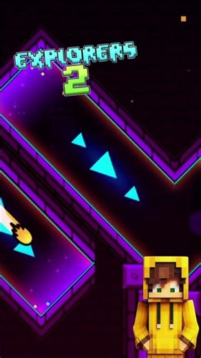 jugando Explorers 2 en Geometry Dash ☠️ ? parte #4