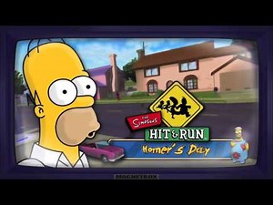 The Simpsons Hit and Run OST - Homer's Day (Extended 10 minutes)