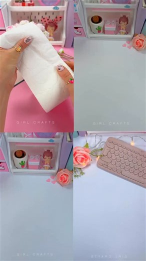 147K views · 34K reactions | Cute desk decor ideas ✨冀 #deskdecor | Girl Crafts | Facebook
