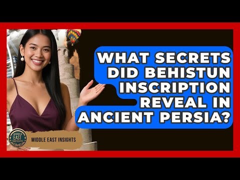 What Secrets Did Behistun Inscription Reveal In Ancient Persia? - Middle East Insights