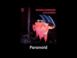 Black Sabbath - Paranoid (lyrics)