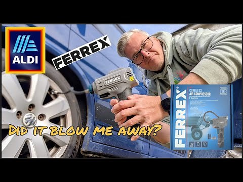 Aldi Ferrex 12v Cordless Air Compressor, did it blow me away? Let's see