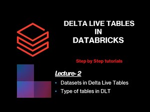 Delta Live Tables || Create Streaming Tables, Materialized views and Views || Datasets in DLT