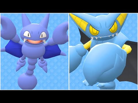 FULL GLIGAR EVOLUTION TEAM! Shiny Gilgar, Shiny Gliscor Moveset
