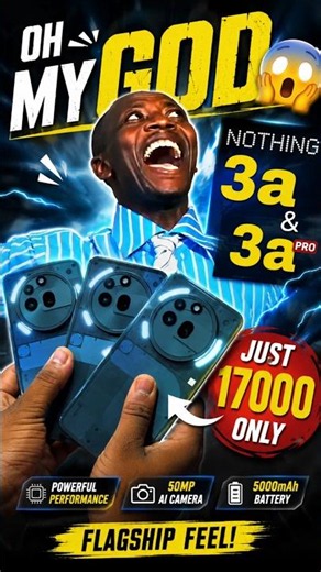 🤯 OH MY GOD! Nothing Phone 3a & 3a Pro for just ₹17,000! 🔥 | #Nothing3a #Nothing3aPro #NothingPhone