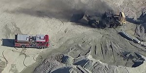 Firefighter killed in explosion while battling front end loader fire