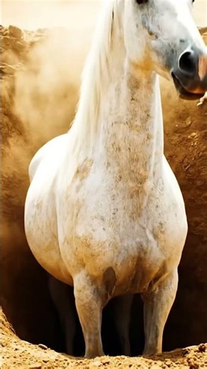 Gophers Dig Out & Save Buried Horse! #rescue #animals #wildlife