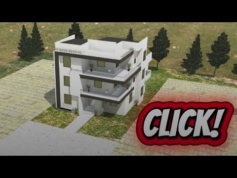 (30SEC) MODERN HOUSE CONSTRUCTION ANIMATION