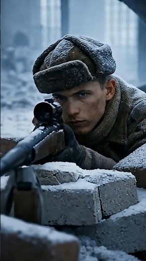 ‎WW2 Stalingrad Sniper: One Shot That Saved Prisoners | True War Moment#history #ww2 #shorts