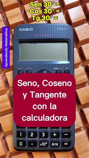 SINE, COSINE, and TANGENT on the SCIENTIFIC CALCULATOR 😎