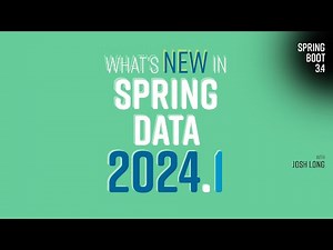 What's new in Spring Data 2024.1?