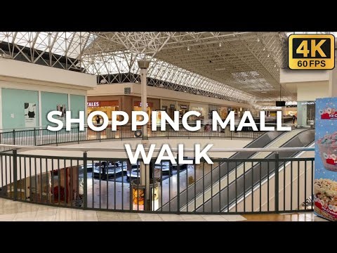Walking Through the Oxford Valley Mall in Pennsylvania | 4K 60FPS