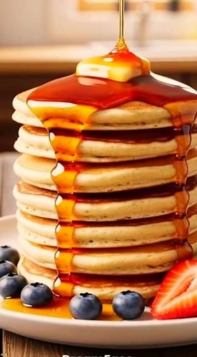 How To Cook Aunt Jemima Buttermilk Complete Pancakes #PancakeRecipe #shorts