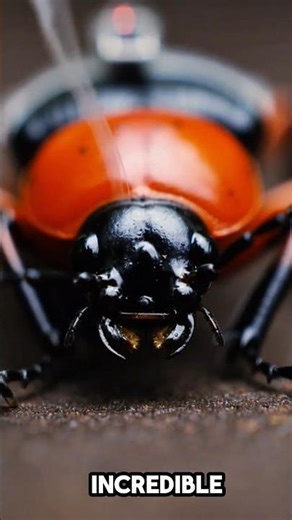 What Happens When This Beetle Gets Angry Underground? Reveals Everything! 💥 #microcamera