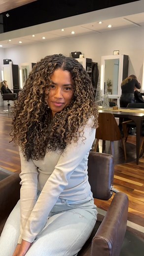 Curly Hair Highlights for Black Girls